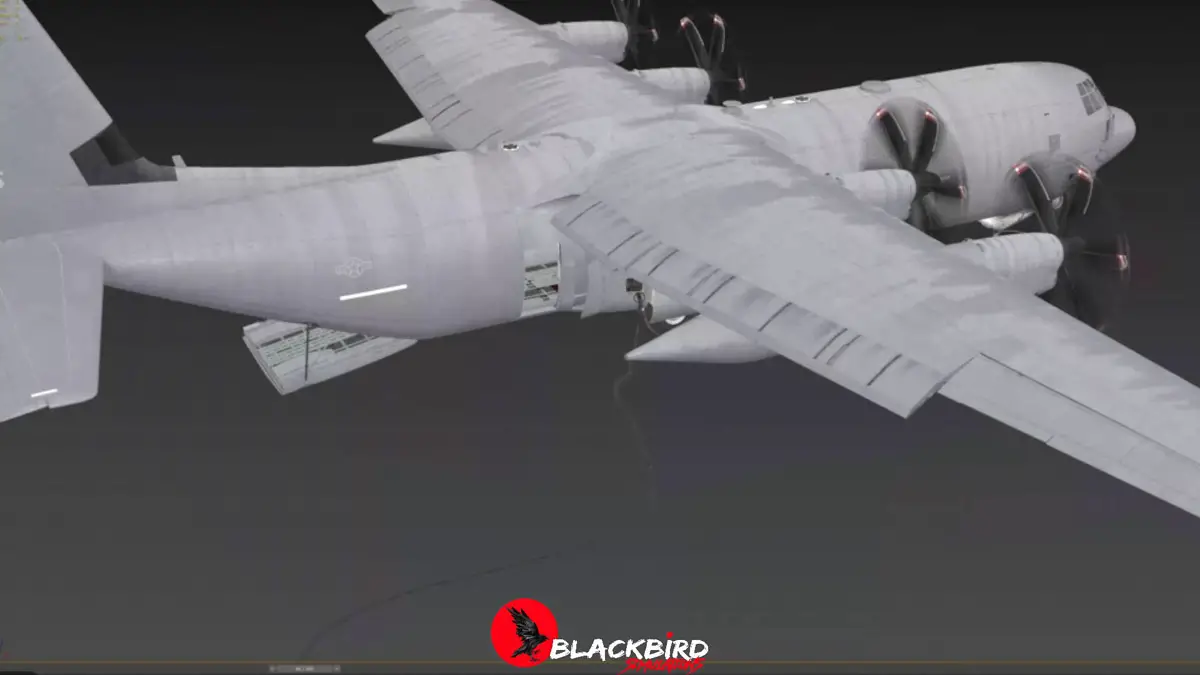 Blackbird shrike c 130 MSFS 7