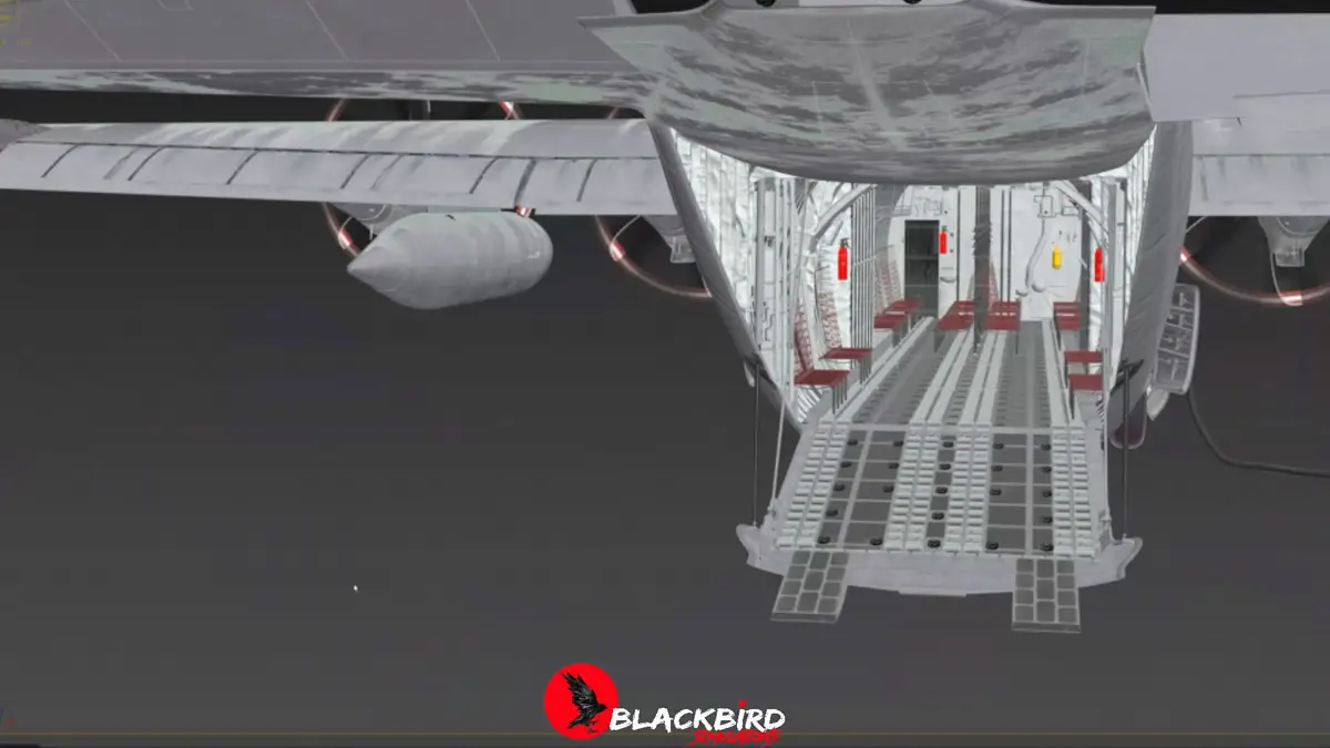 Blackbird shrike c 130 MSFS 9