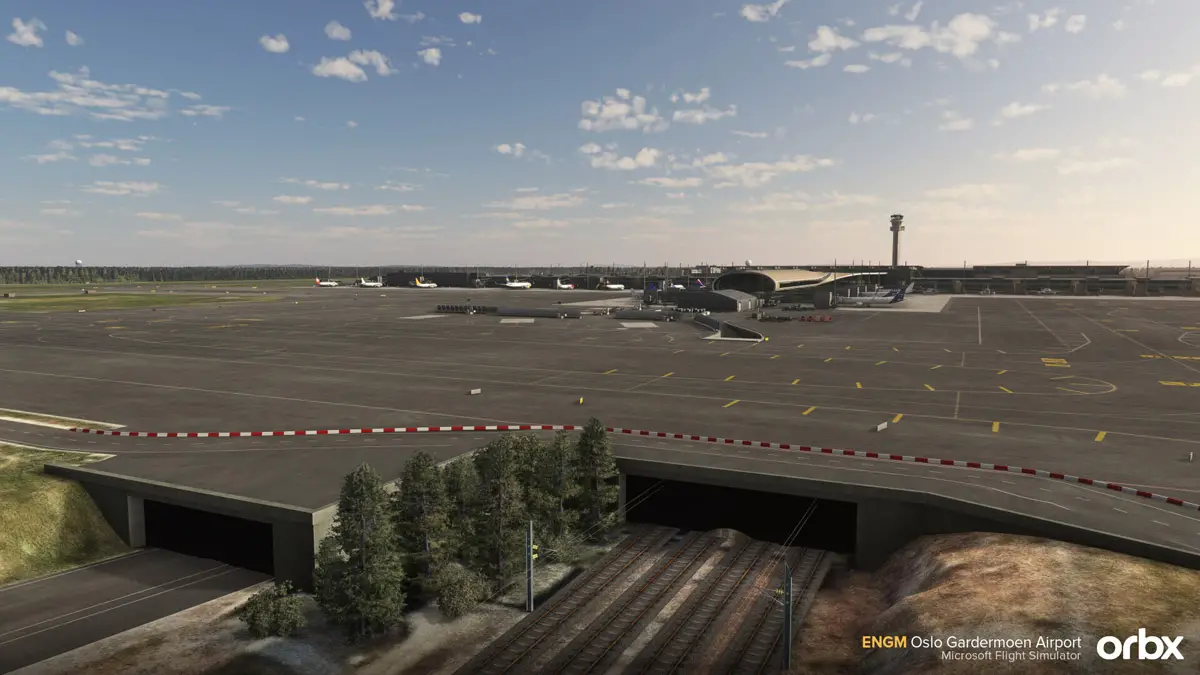 ENGM Oslo Gardermoen Airport MSFS 9
