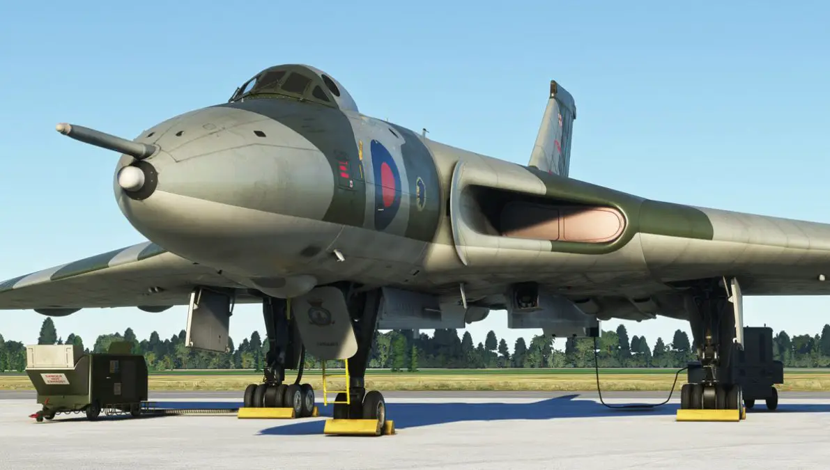 Just Flight’s Avro Vulcan launching for MSFS next Tuesday, watch the first previews here!