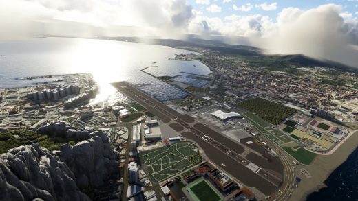 RDPresets LXGB Gibraltar Airport MSFS 8