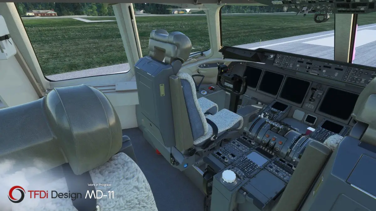 TFDi MD 11 MSFS cockpit 1