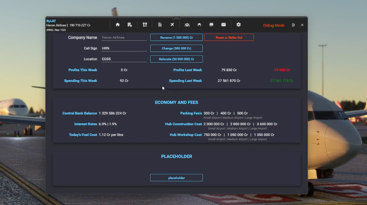 flyLAT MSFS virtual airline preview 2