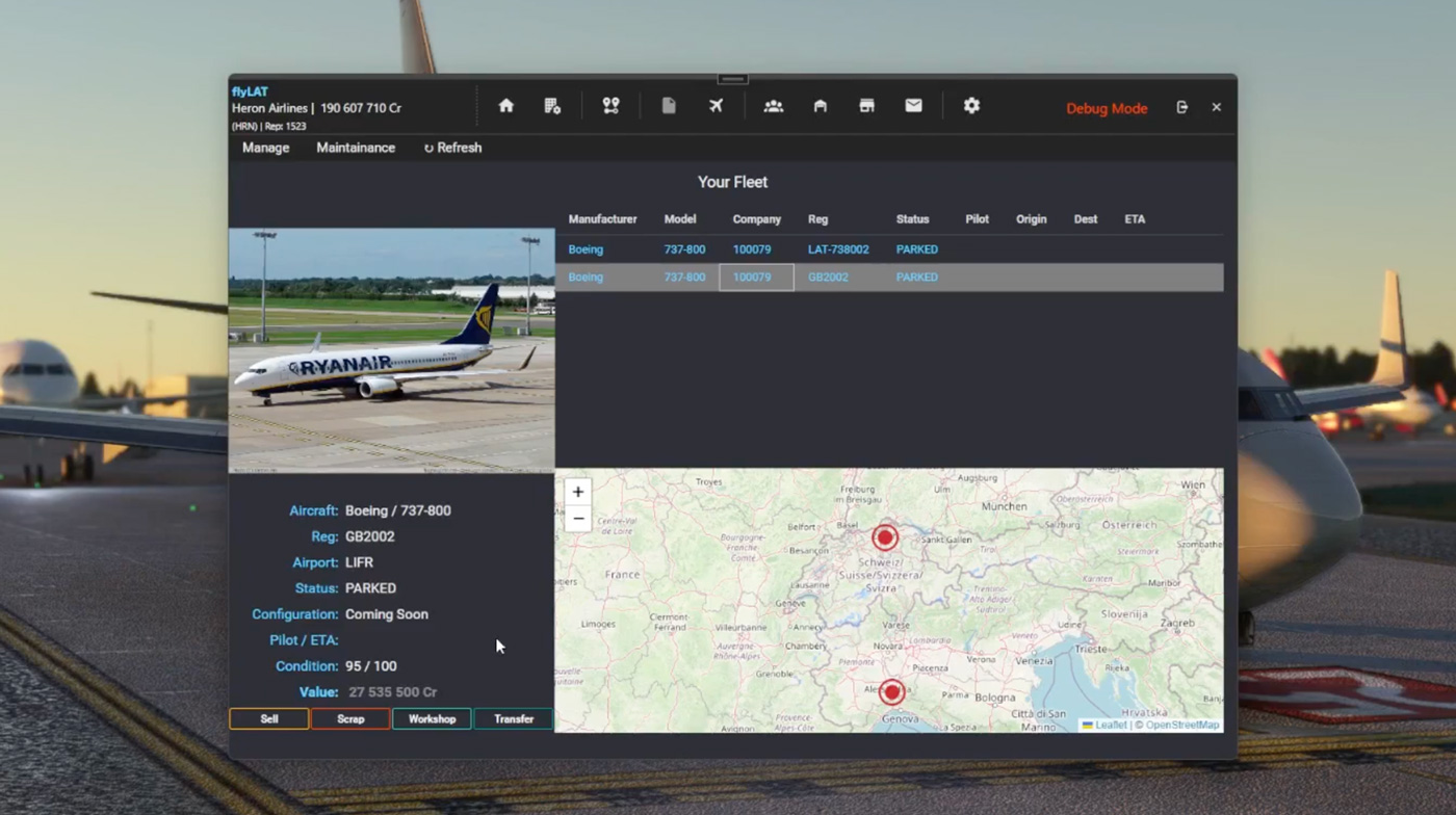 flyLAT MSFS virtual airline preview 3