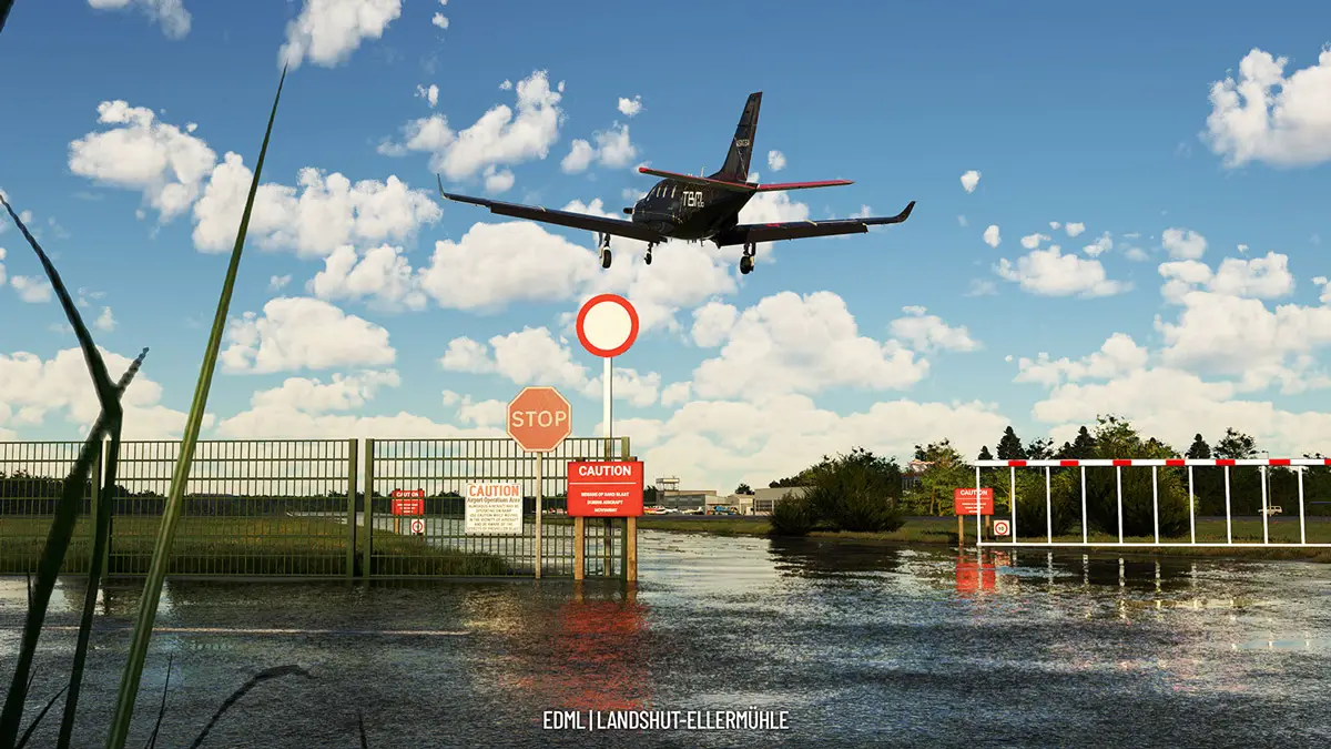 Aerosoft and ClearPropStudios release 7 new German airfields for MSFS