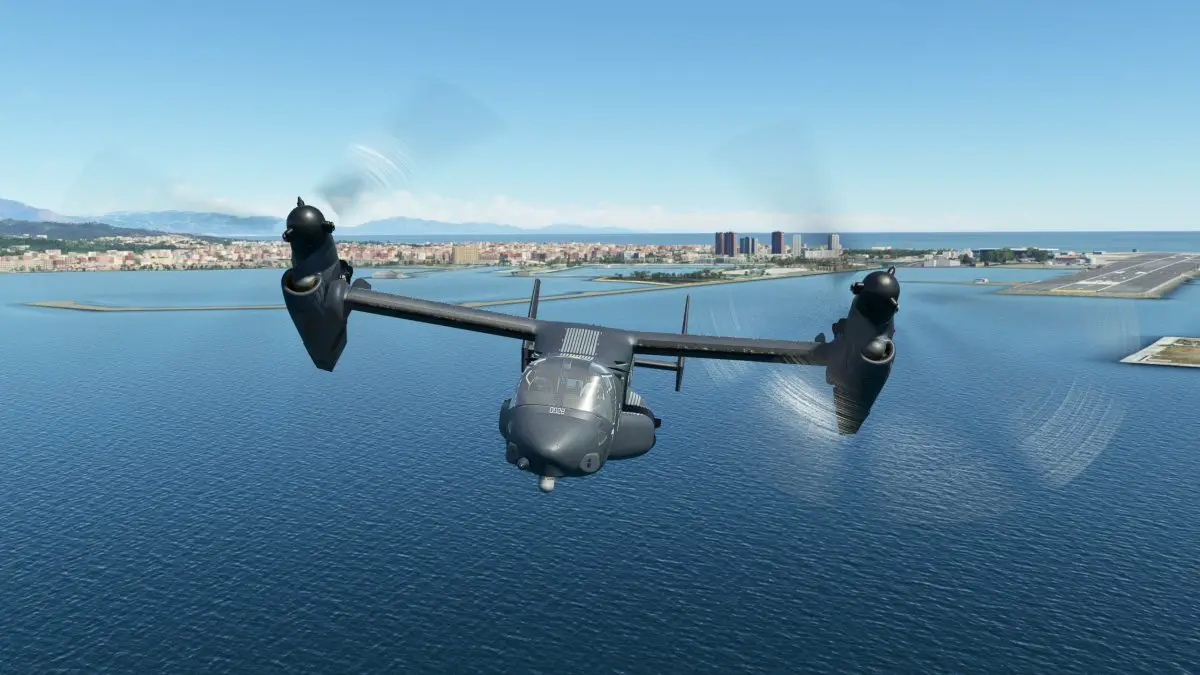 Review: Miltech Simulations V-22 Osprey for Microsoft Flight Simulator