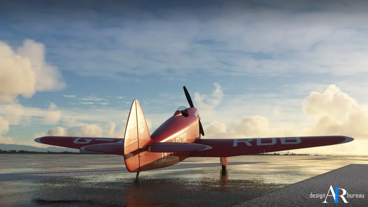 A1R Design Bureau releases the Chilton DW-1A, a vintage British sporting airplane