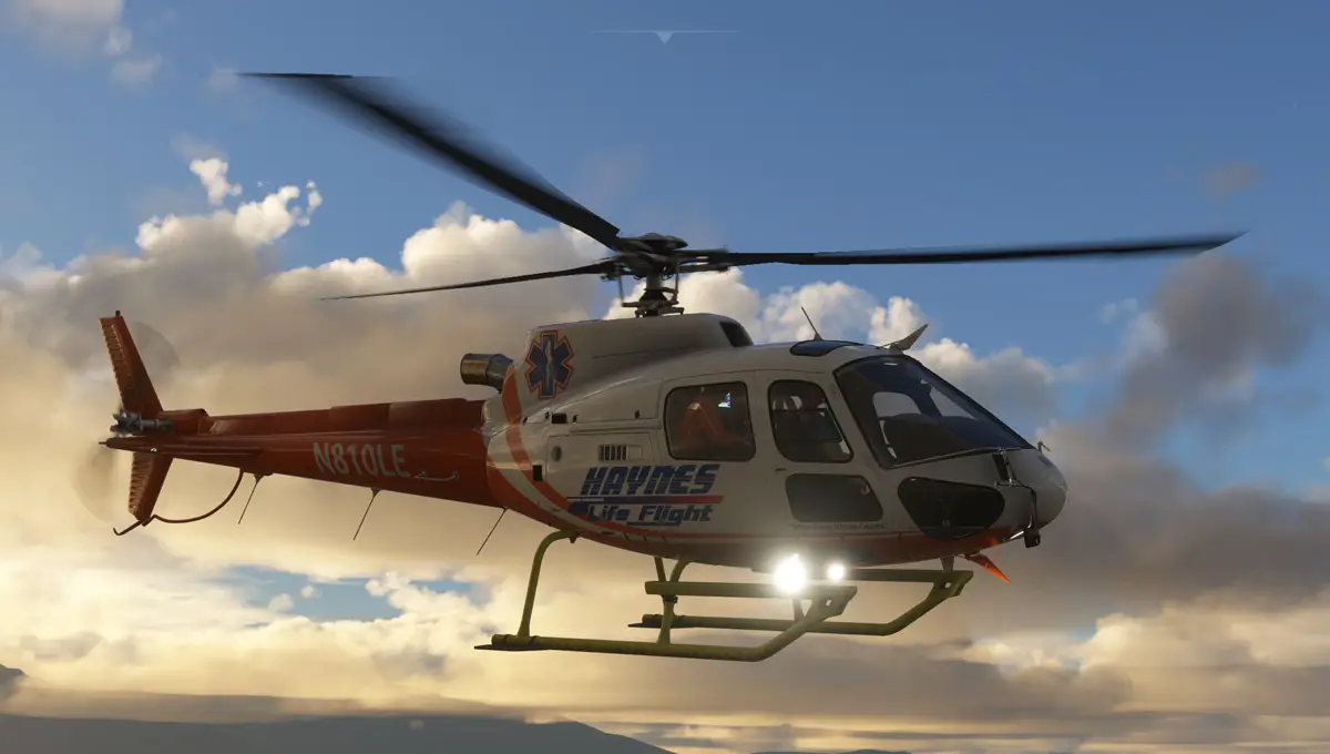 Cowan Simulation H125 helicopter MSFS 1