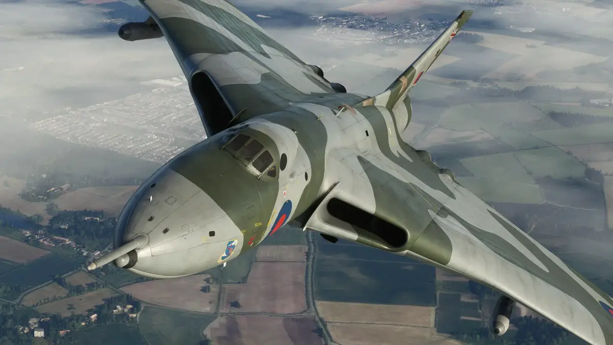 Just Flight shares detailed features of the upcoming Avro Vulcan for MSFS