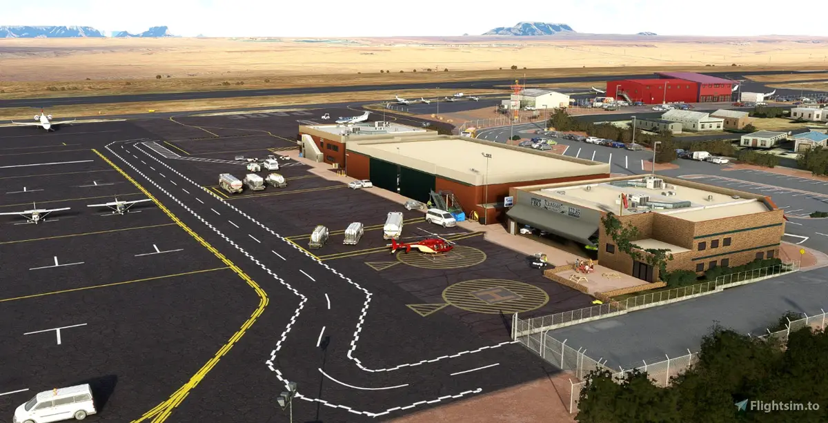 Freeware Page Municipal Airport is out now for MSFS