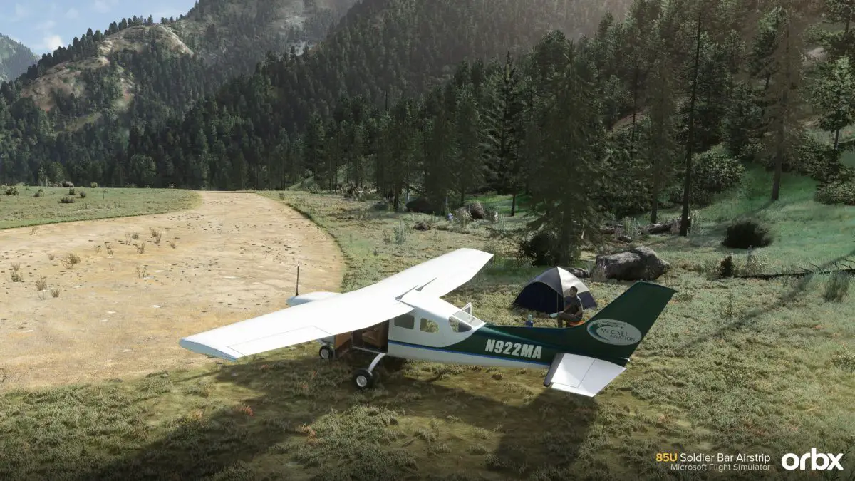 Go deep into Idaho’s backcountry: Orbx releases 85U Soldiers Bar for MSFS