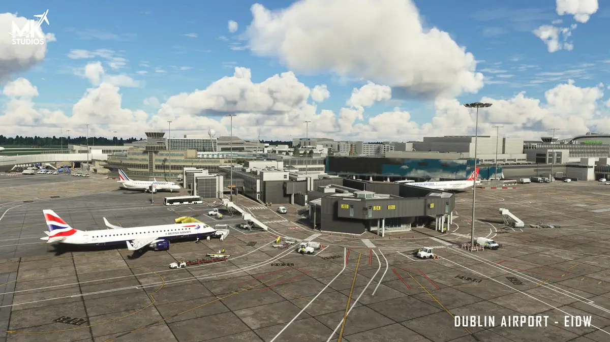 MK Studios’ Dublin Airport v2 for MSFS is now available