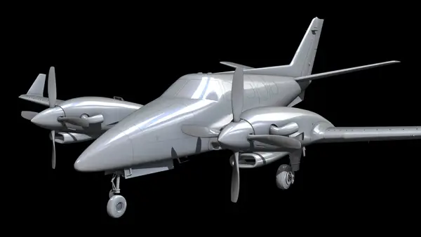 Black Square announces the B60 Duke for Microsoft Flight Simulator