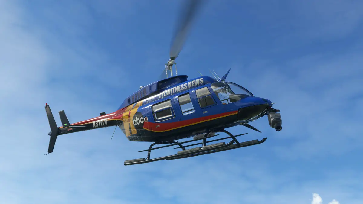 Cowan Simulations launches the Bell 206L3, a stretched variant of the Bell 206 helicopter