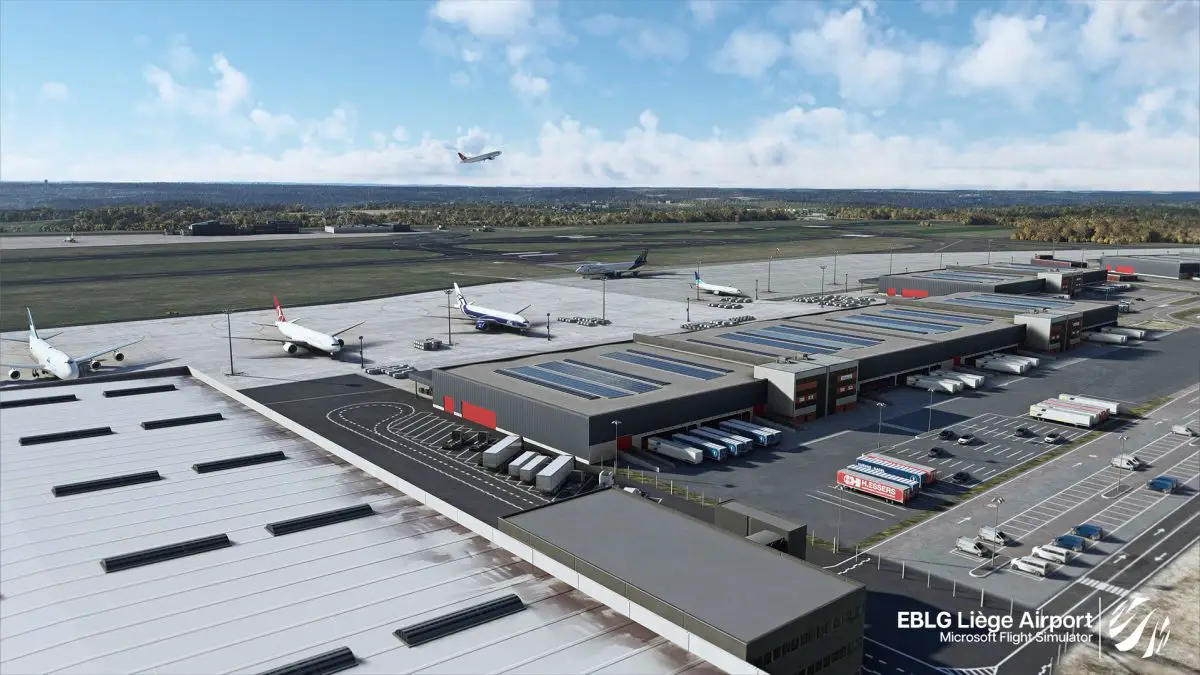 EBLG Liege Airport MSFS 10