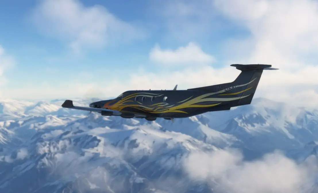 SimWorks Studios reveals first screenshots of the highly anticipated Pilatus PC-12 for Microsoft Flight Simulator