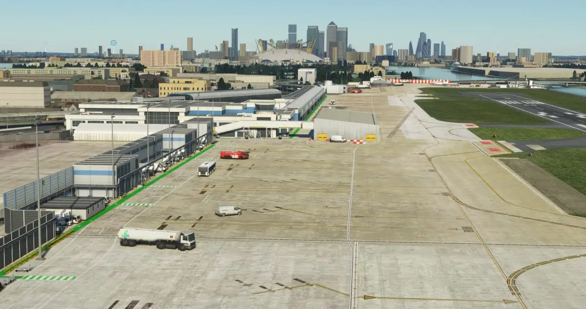 UK2000 releases EGLC London City Airport for MSFS