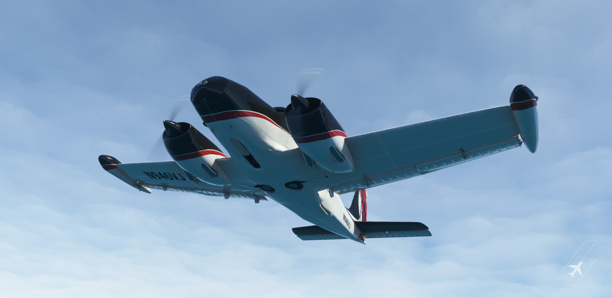 Camair 480 Twin Navion review MSFS 13