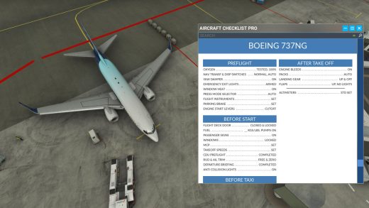 SoFly Aircraft Checklist Pro MSFS update 7372