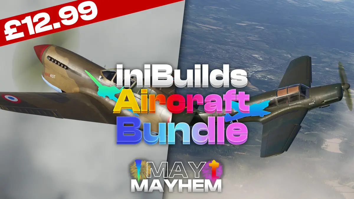 IniBuilds kicks off “May Mayhem” with fantastic discount on the Bf 108 and P-40F