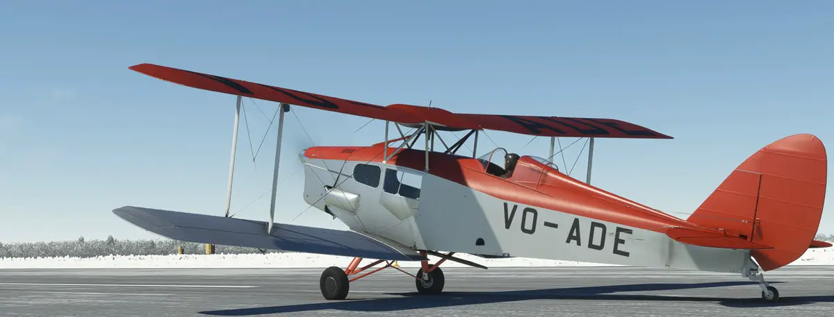 Flight Replicas Fox Moth MSFS 4