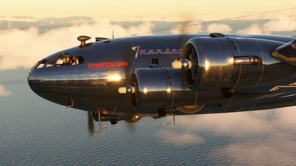 Microsoft Flight Simulator welcomes the iconic Boeing 307 Stratoliner