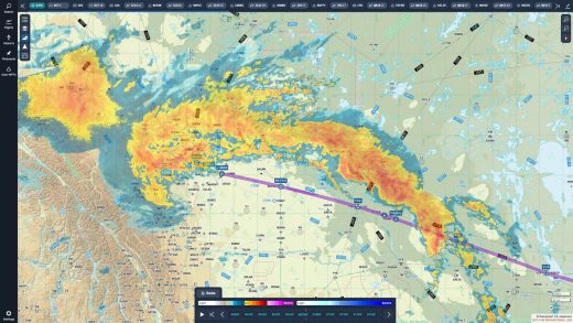 Navigraph Charts Weather radar layers 3