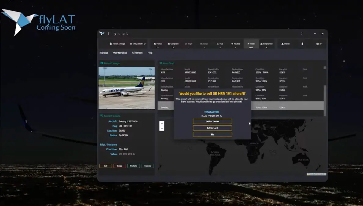 flyLAT entering public beta in a few days. Here’s how it aims to revolutionize the virtual airline experience!