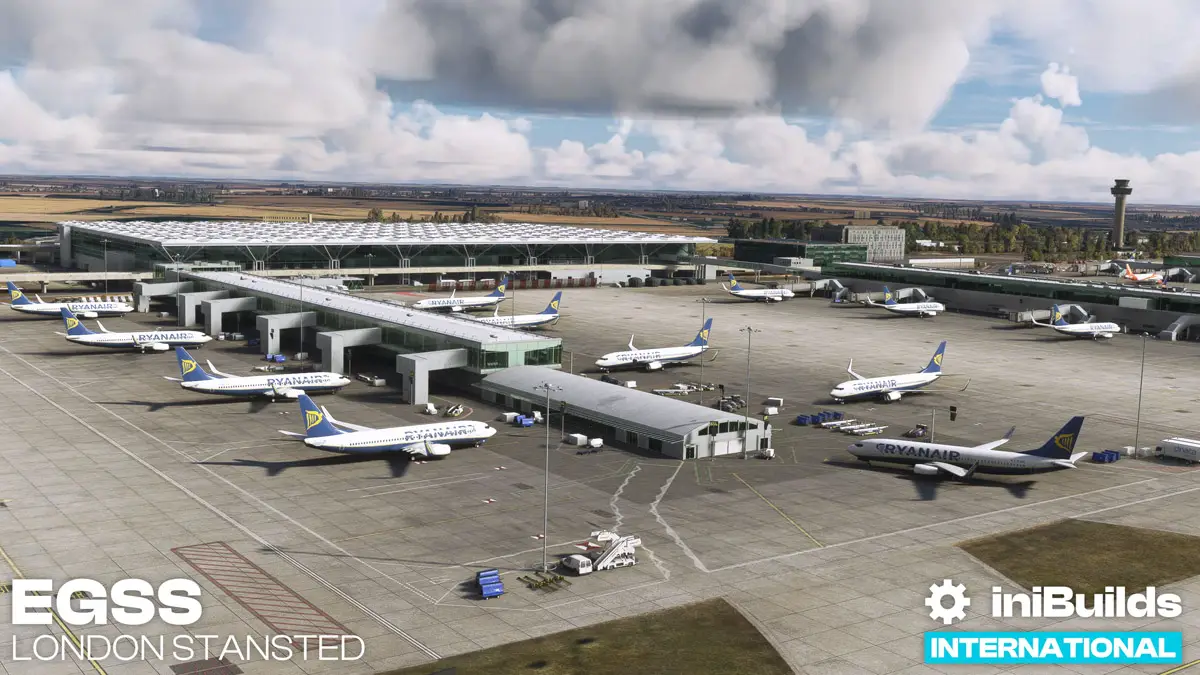 iniBuilds releases EGSS London Stansted for MSFS