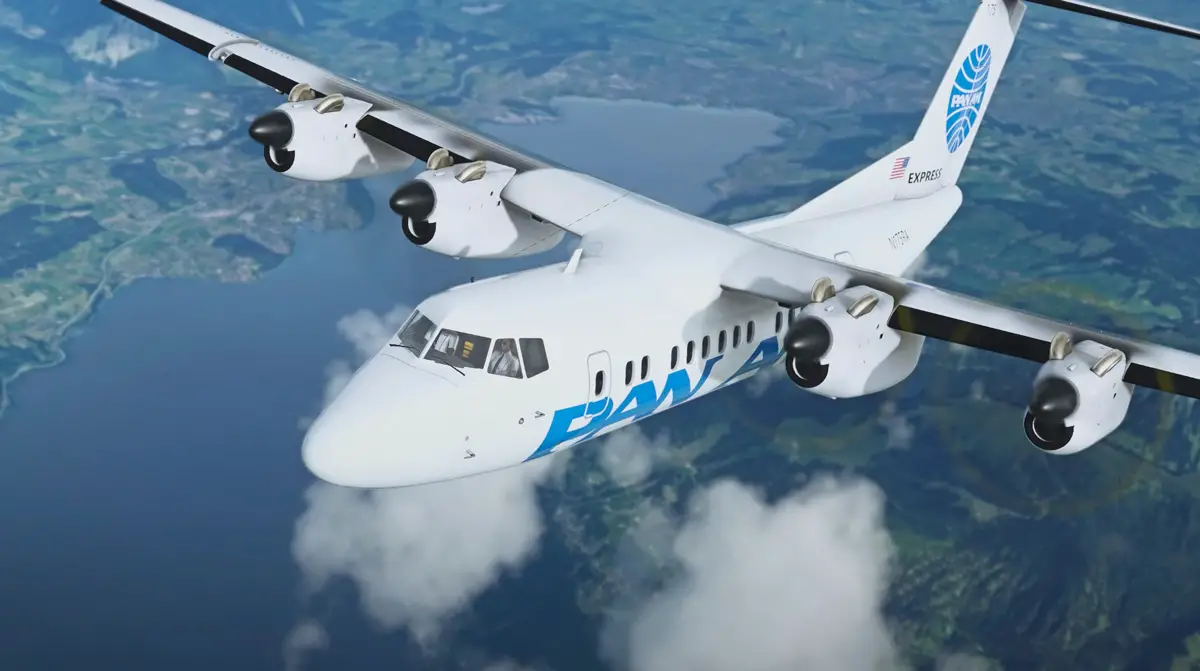 Watch the teaser video for PILOT’S upcoming Dash 7 for MSFS, developed in cooperation with SimWorks Studios