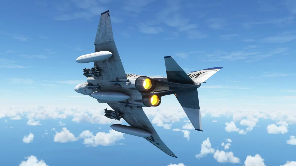DC Designs’ F-4 Phantom is now available for Microsoft Flight Simulator