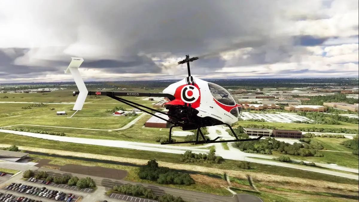 The Cicaré 8 helicopter from Fast Cow Productions is coming soon to MSFS