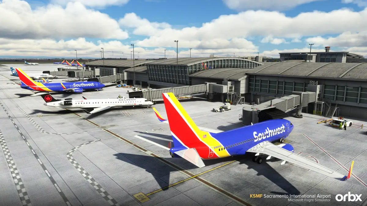 Orbx Releases KSMF Sacramento Airport for Microsoft Flight Simulator