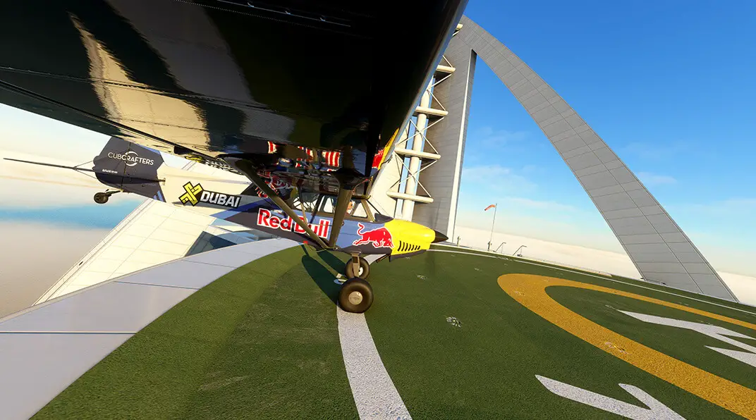 Red Bull’s ‘Bullseye Landing’ Challenge is now available in Microsoft Flight Simulator