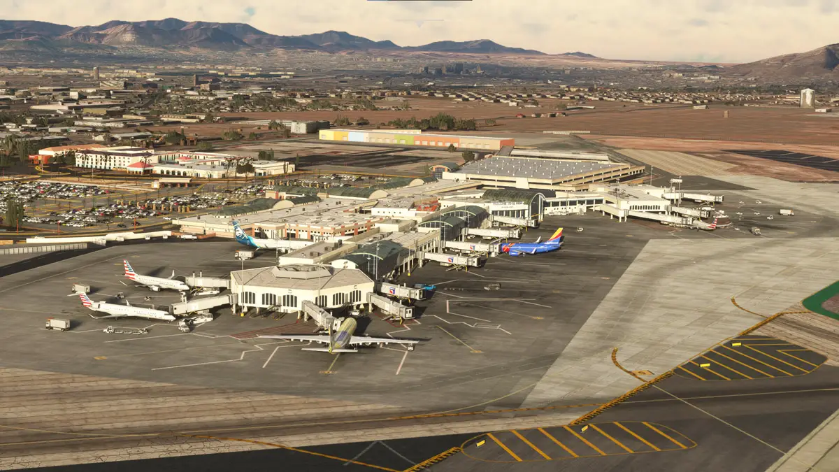 El Paso Airport MSFS 4