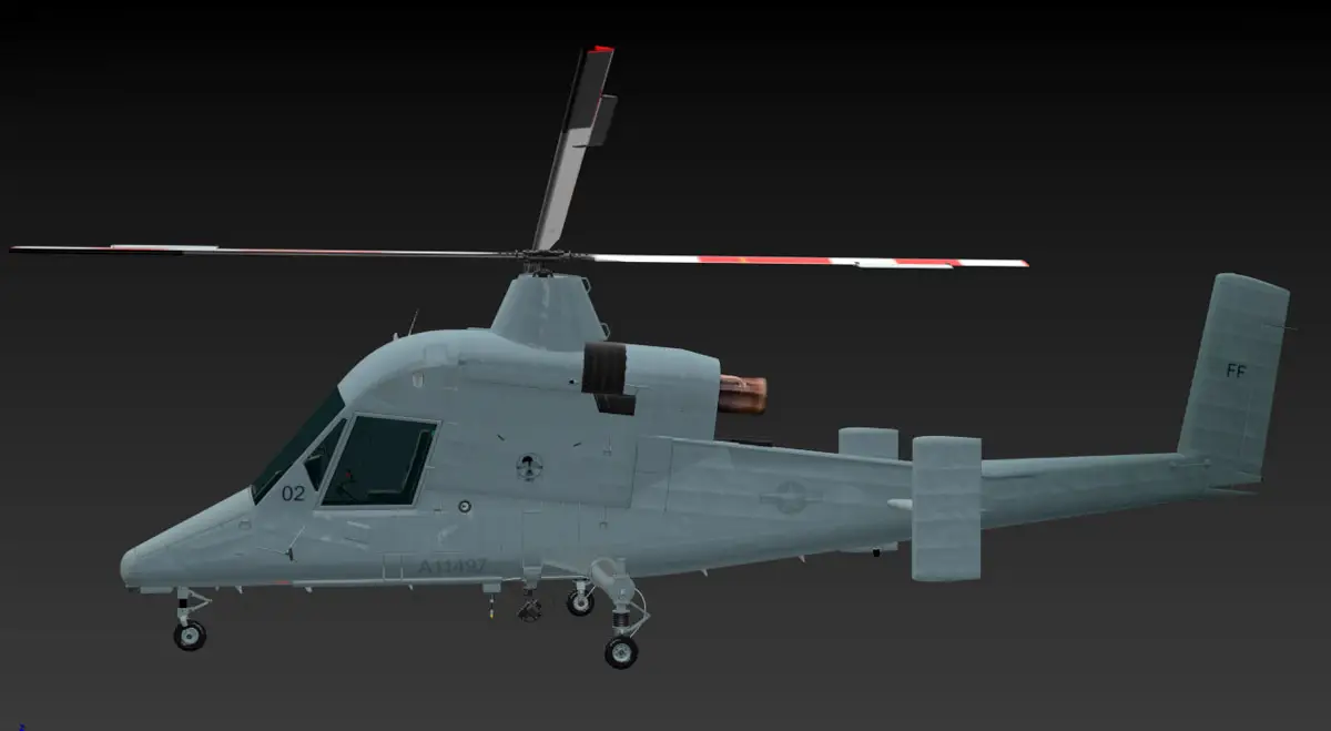 Kaman K Max helicopter MSFS 8