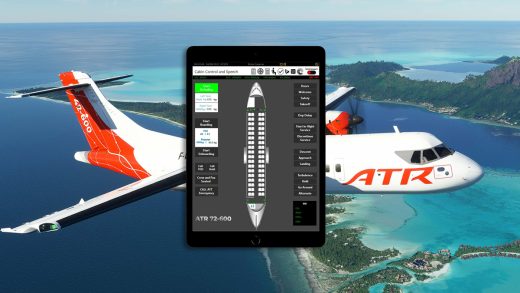 MSFS ATR 42 72 update tablet