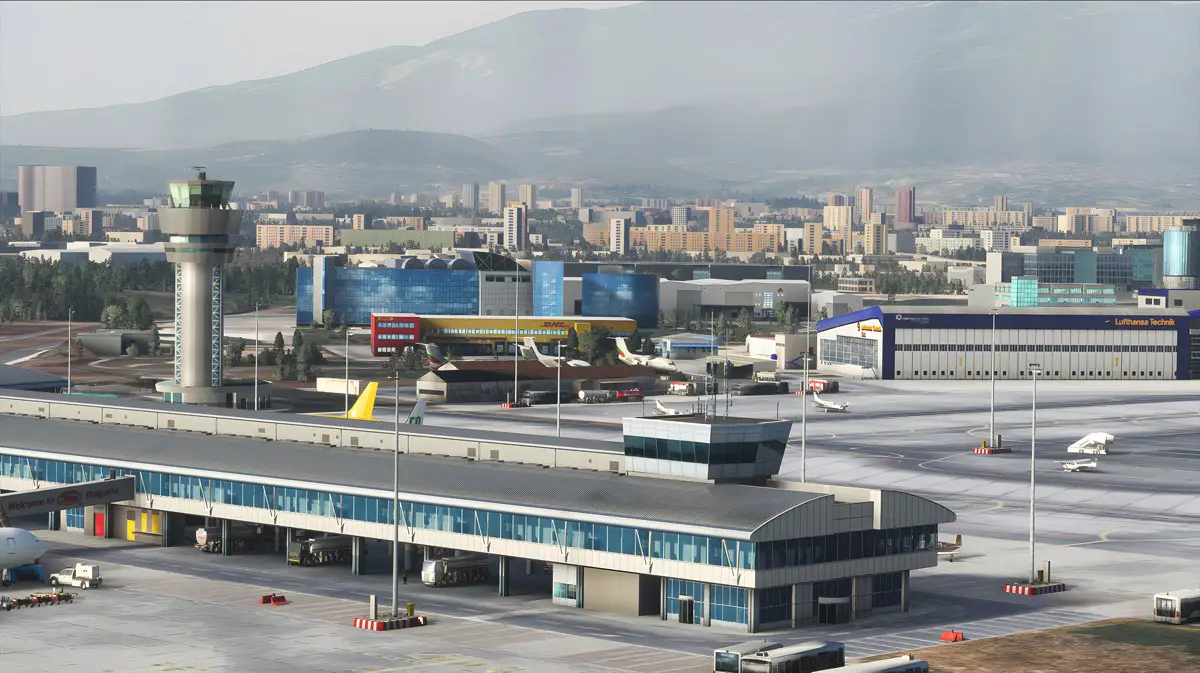 Afl0Sim releases Bulgaria’s Sofia Airport for Microsoft Flight Simulator