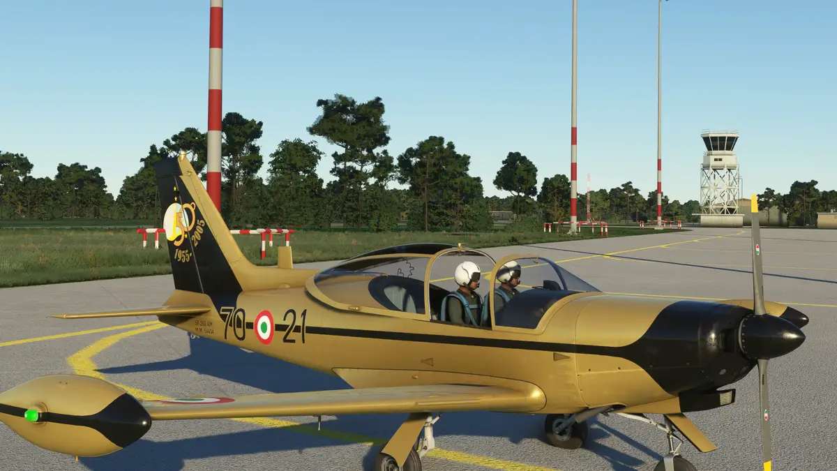 Sim Skunk Works releases the SIAI-Marchetti SF.260 for Microsoft Flight Simulator