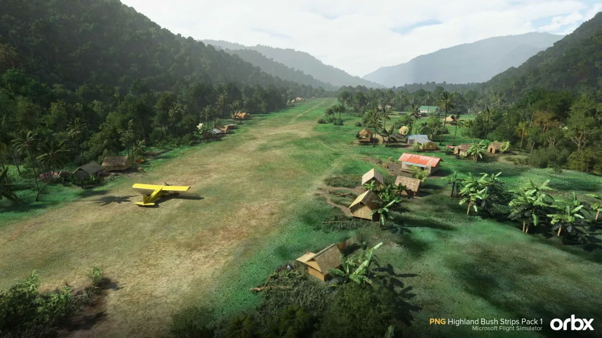 Released! – Orbx renews its love for bush airfields with PNG Highlands Bush Strips Pack 1 for MSFS