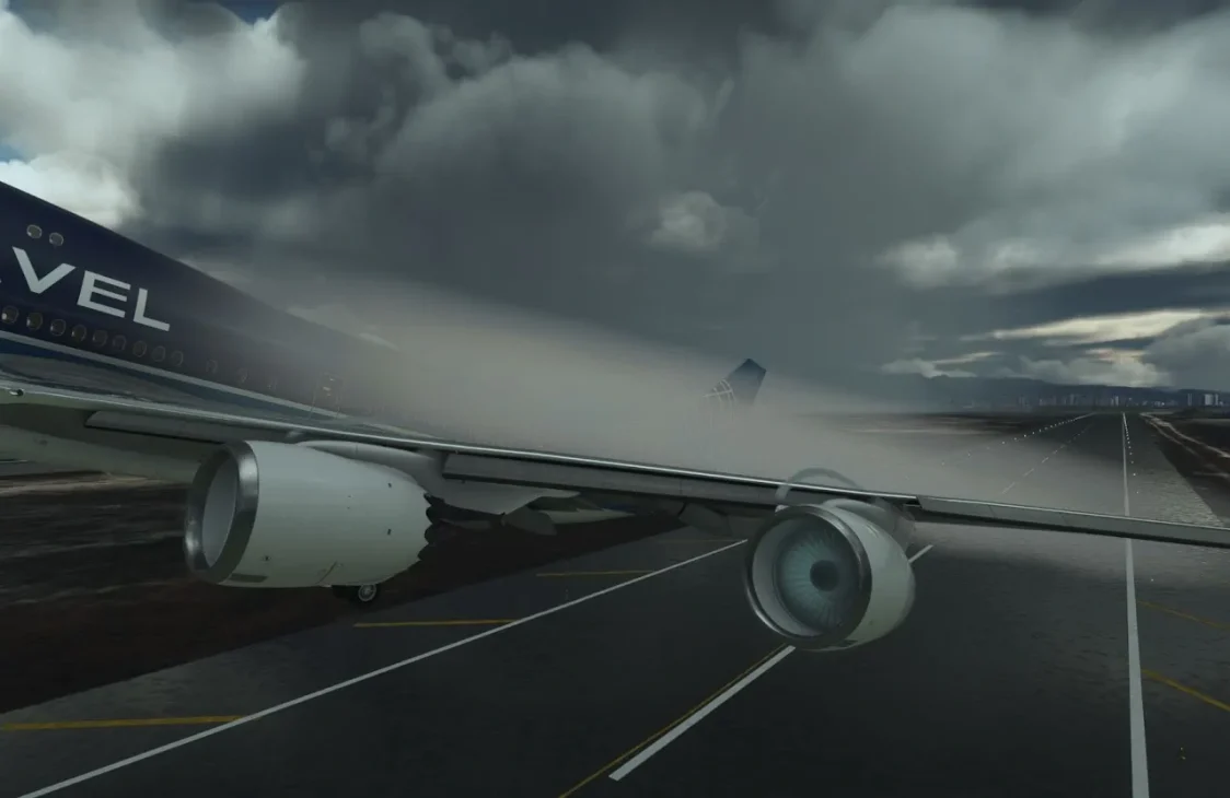 South Oak Boeing 747 effects MSFS 3
