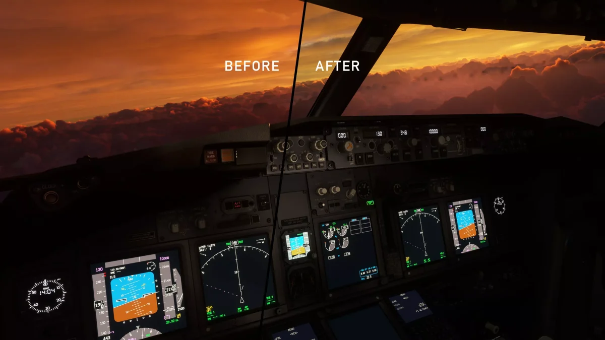 How to get the most ultra-realistic sky colors in Microsoft Flight Simulator