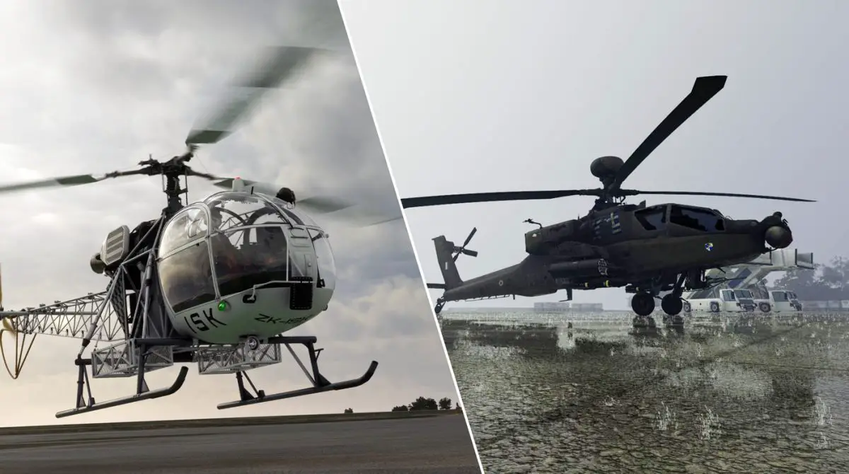 These are the latest two helicopters announced for MSFS