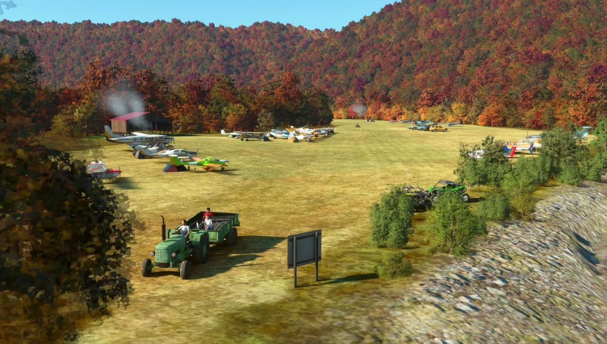 iBlueYonder and /42 release WVCH Cheat River Island for Microsoft Flight Simulator