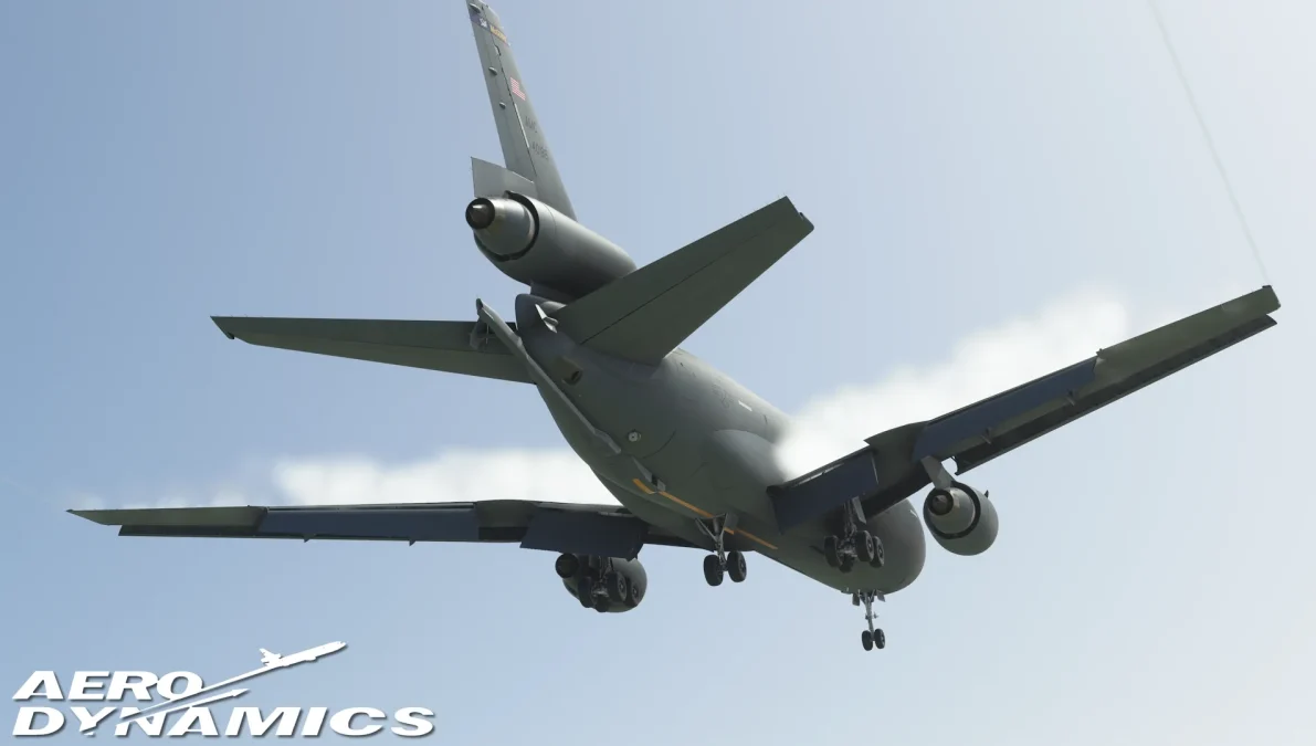 Aero Dynamics latest development update highlights progress on modeling and texturing of its KC/DC-10