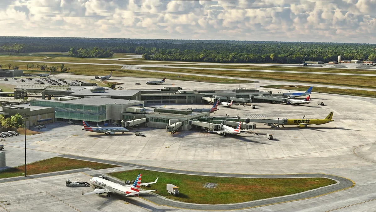 DominicDesignTeam releases Charleston International Airport for MSFS