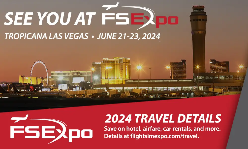FlightSimExpo announces 2024 event schedule and opens travel bookings