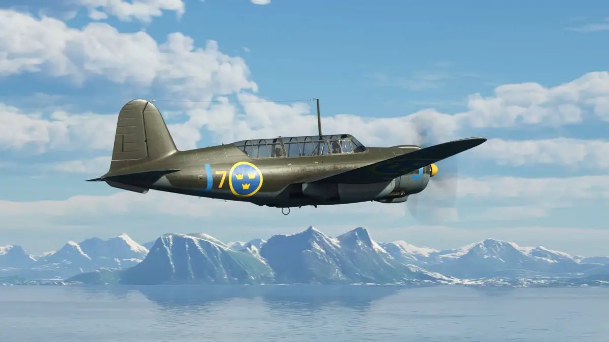 The Saab B 17A is the new Local Legend aircraft for Microsoft Flight Simulator