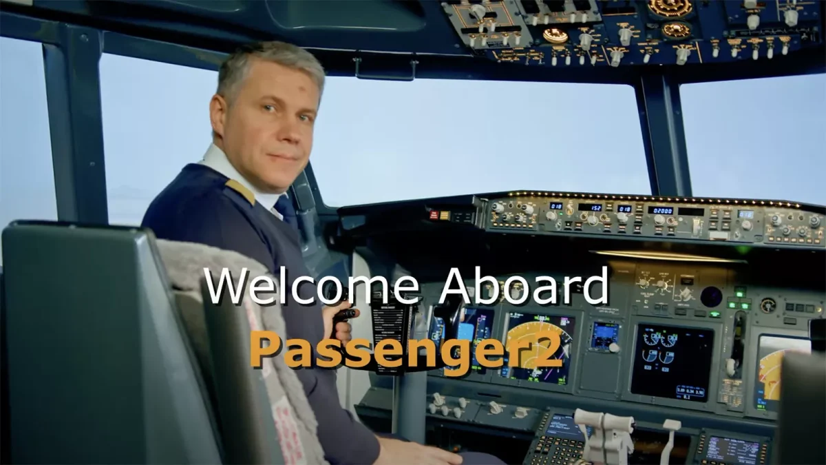 Passenger simulator Passenger2 is now available for Microsoft Flight Simulator