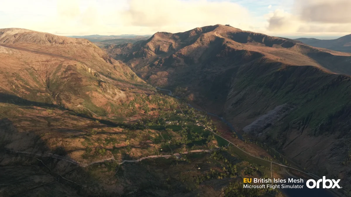 Orbx releases British Isles Mesh for Microsoft Flight Simulator